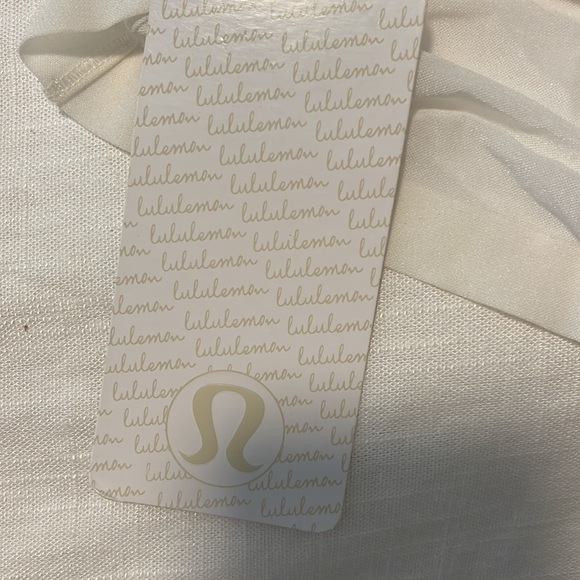 lululemon ready set go white tank size 12 - Picture 3 of 5